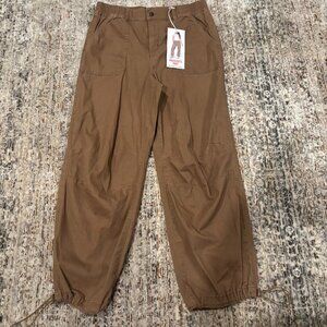 Khaki Parachute Pant